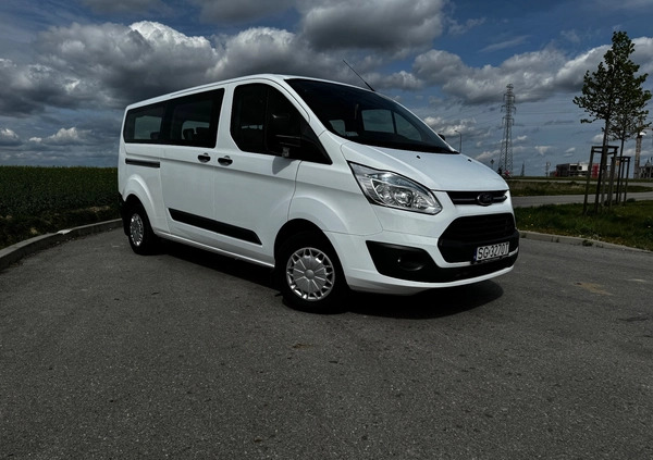 Ford Transit Custom cena 66900 przebieg: 243300, rok produkcji 2015 z Gliwice małe 154